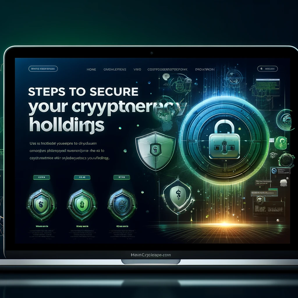 Steps to Secure Your Cryptocurrency Holdings